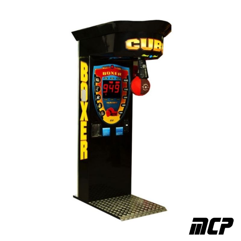 Machine de boxe cube noir