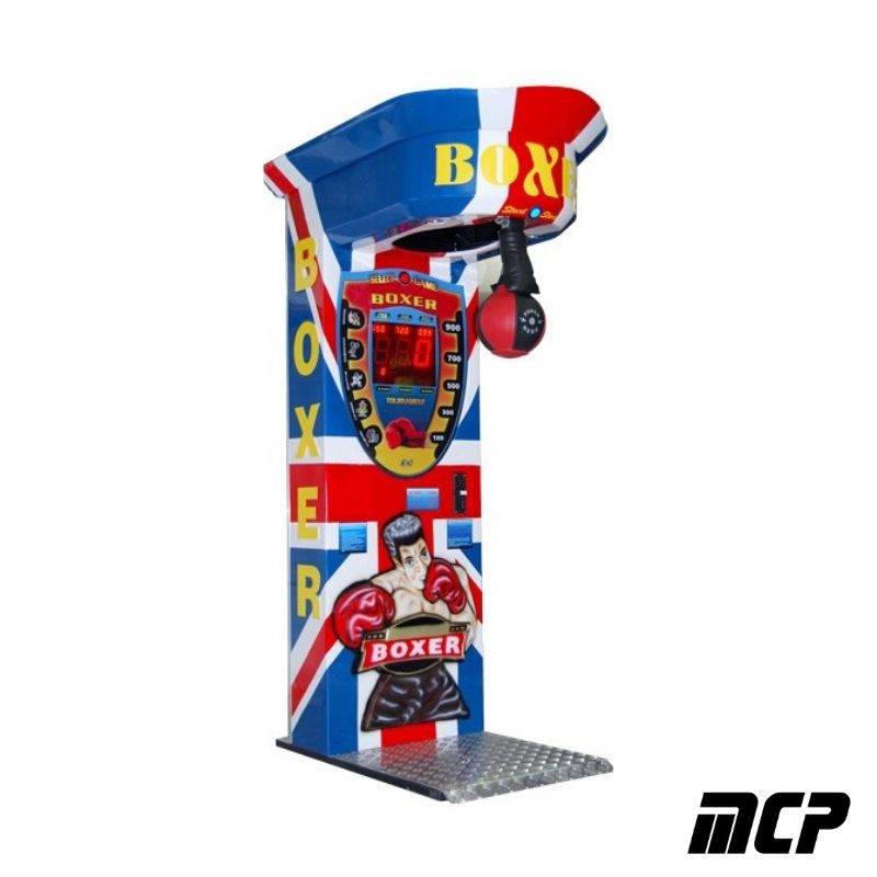 Machine à coup de poing boxer 3D anglais